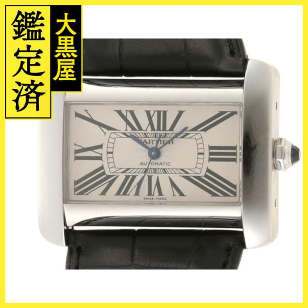 Cartier(カルティエ)のカルティエ　タンクディヴァンLM　SS/革　男性用自動巻時計【473】 メンズの時計(腕時計(アナログ))の商品写真