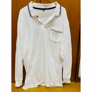 メンズ　大きい服　FOEL 長袖　ポロシャツ　4L (ポロシャツ)