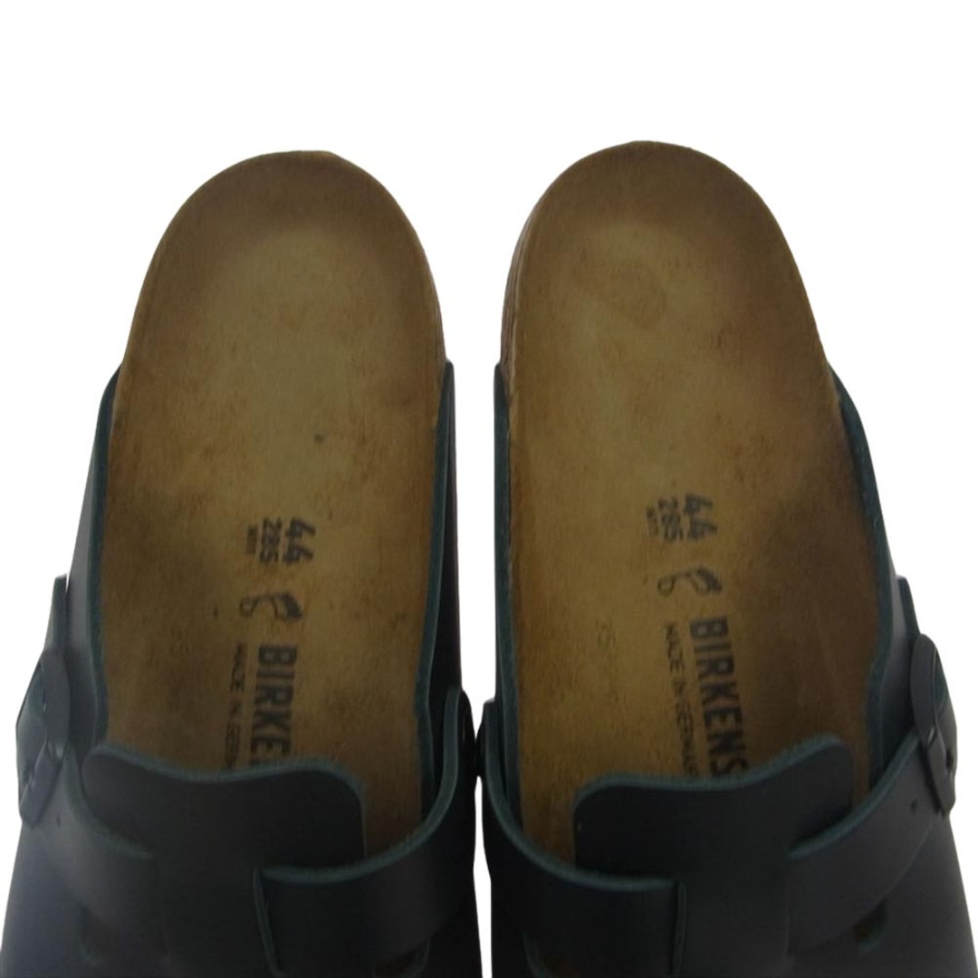 BIRKENSTOCK ビルケンシュトック サンダル 0060191 BOSTON ボストン レザー ブラック サンダル ブラック系 28.5cm【新古品】【未使用】