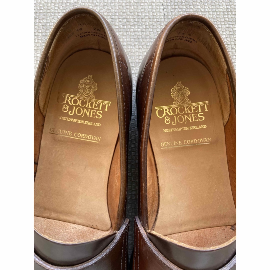 Crockett&Jones(クロケットアンドジョーンズ)の【美品】Crockett&Jones  HARVARD ウイスキー コードバン メンズの靴/シューズ(ドレス/ビジネス)の商品写真