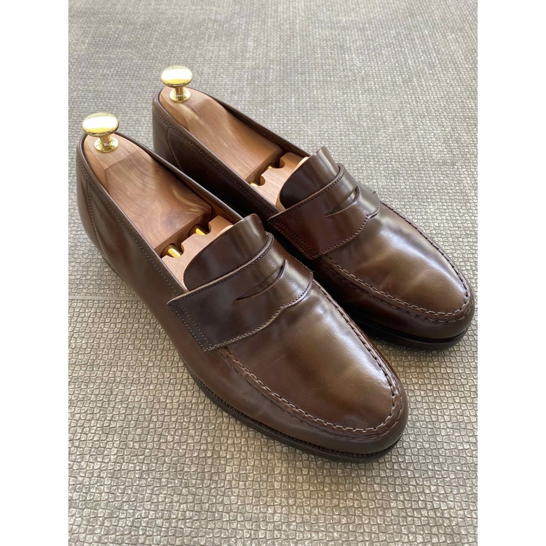 【美品】Crockett&Jones  HARVARD ウイスキー コードバン