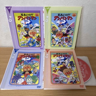 アンパンマン(アンパンマン)のそれいけ！アンパンマン  DVD 4本  1995    8・10・11・12(キッズ/ファミリー)