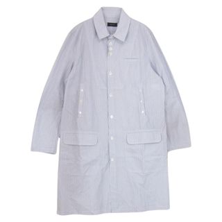 アンダーカバー(UNDERCOVER)のUNDERCOVER アンダーカバー 長袖シャツ 04305-2 ストライプ 長袖 ロング シャツ ライトブルー系 2【中古】(シャツ)