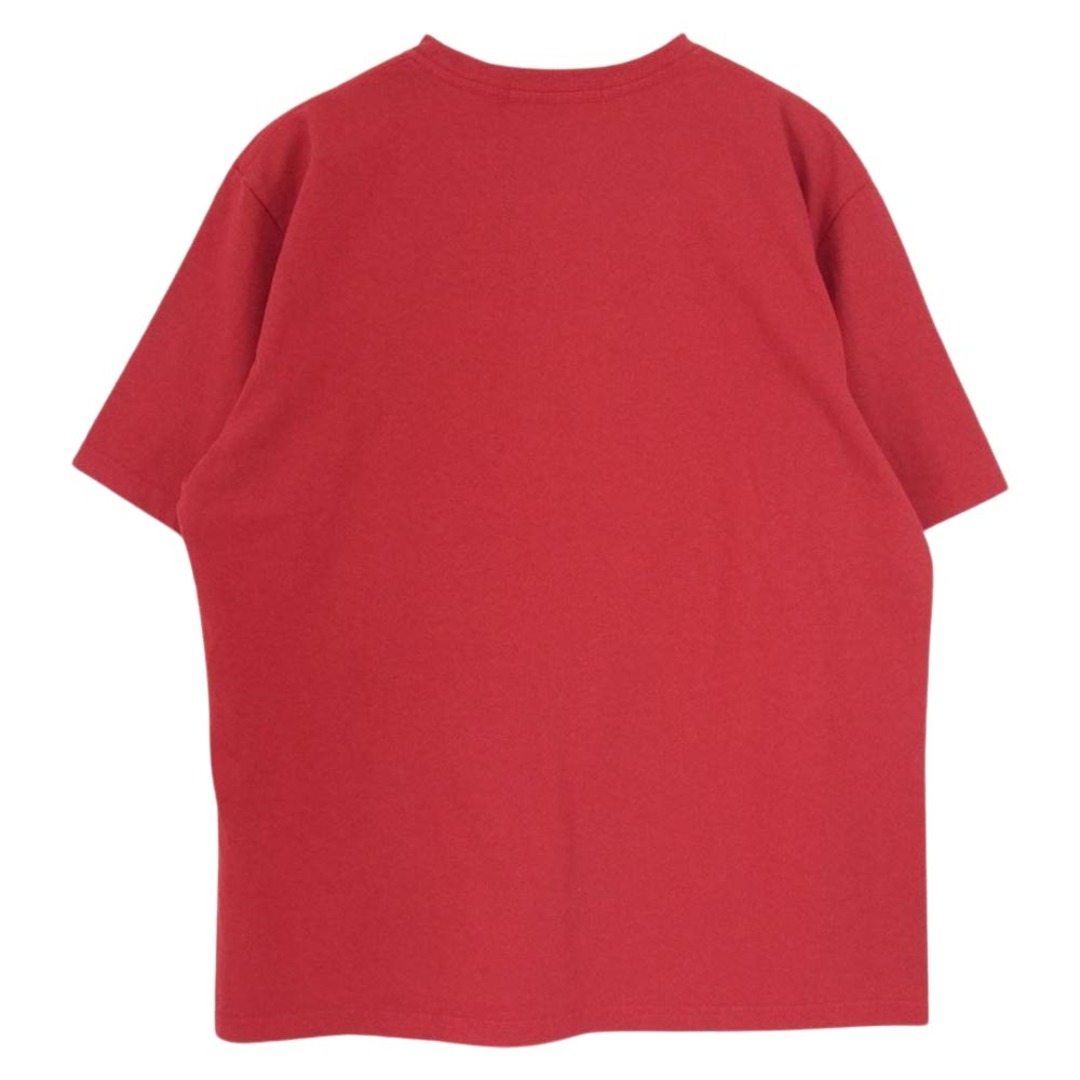 UNDERCOVER アンダーカバー Tシャツ 17SS UCS3814 Right direction TEE 林檎 半袖 Tシャツ レッド系 2【新古品】【未使用】【中古】