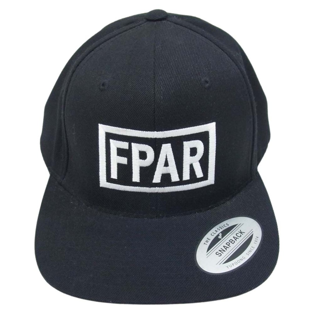 フォーティーパーセントアゲインストライツ FORTY PERCENT AGAINST RIGHTS FPAR ロゴ刺繍 キャップ 帽子 ブラック系