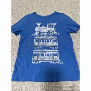 オールドネイビー(Old Navy)のオールドネイビー　ブルー電車Tシャツ(Tシャツ/カットソー)