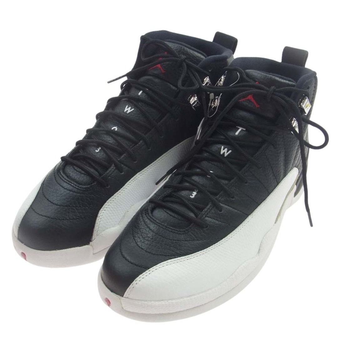 NIKE ナイキ スニーカー 130690-001 Air Jordan 12 Retro Playoffs 2012 エアジョーダン 12 レトロ プレイオフ スニーカー ブラック系【極上美品】