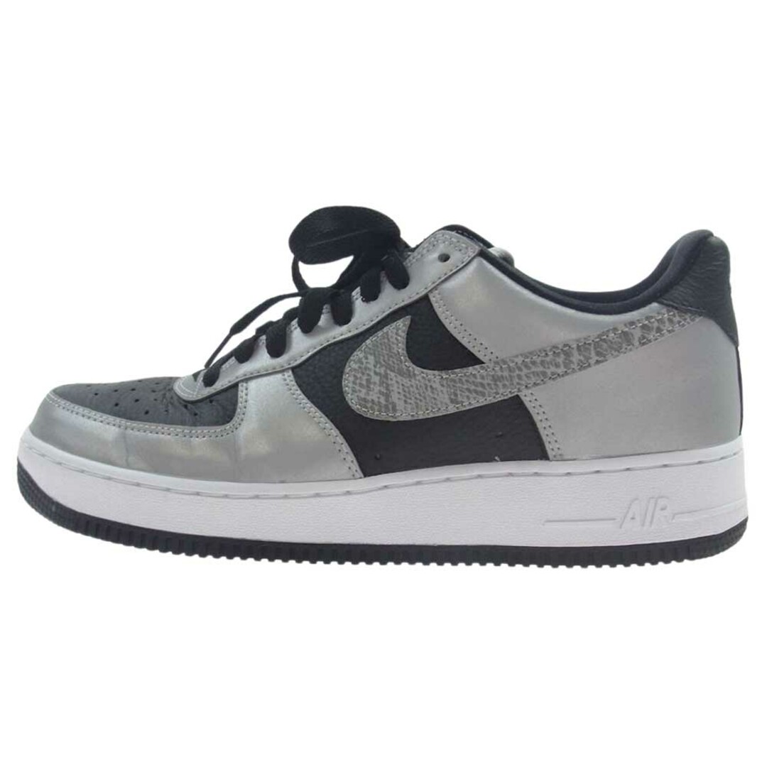 NIKE(ナイキ)のNIKE ナイキ スニーカー DJ6033-001 Air Force 1 Low Silver Snake エアフォース1 ロー シルバースネーク スニーカー シルバー系 ブラック系 28cm【中古】 メンズの靴/シューズ(スニーカー)の商品写真