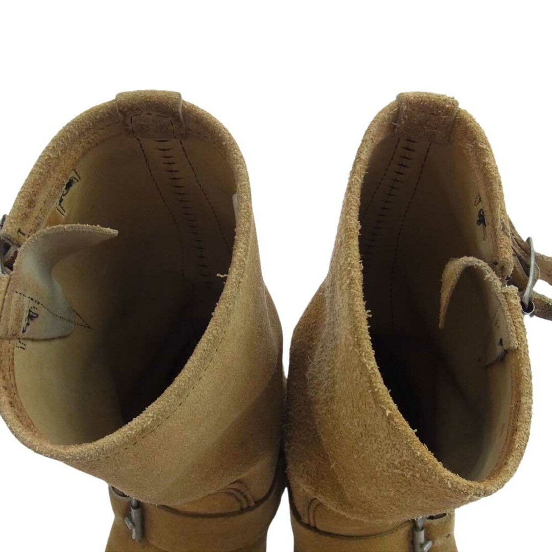 REDWING(レッドウィング)のRED WING レッドウィング ブーツ 8268 PT91 スエード エンジニア ブーツ ベージュ系 US8D【中古】 メンズの靴/シューズ(ブーツ)の商品写真