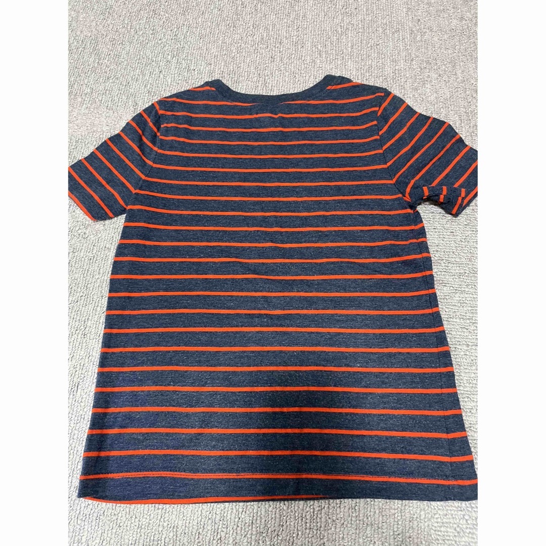 Old Navy(オールドネイビー)のボーダーTシャツ　5Tサイズ　110 キッズ/ベビー/マタニティのキッズ服男の子用(90cm~)(Tシャツ/カットソー)の商品写真