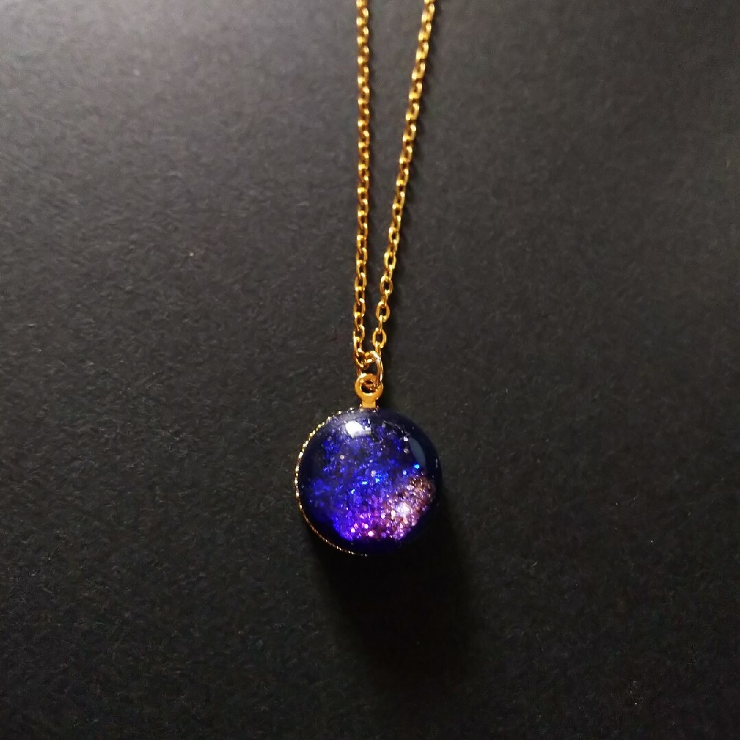 幻の宇宙 ステンレス ネックレス レディースのアクセサリー(ネックレス)の商品写真