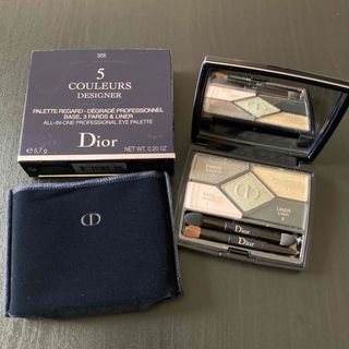 クリスチャンディオール(Christian Dior)のDior サンク クルール デザイナー 308 Khaki Design(アイシャドウ)