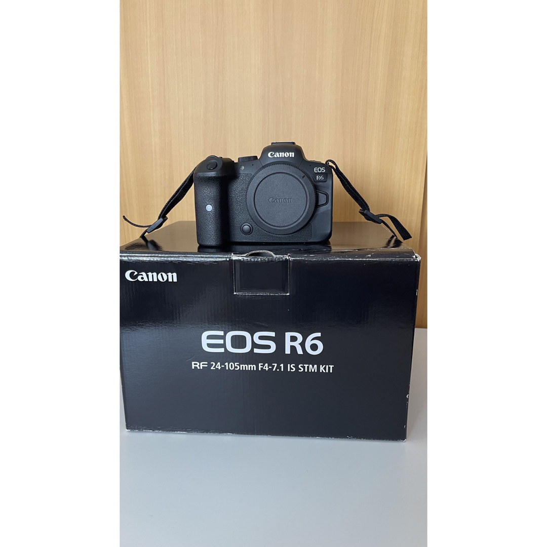 Canon(キヤノン)のCanon EOS R6 EOS R6 RF24-105 IS STM レンズキ スマホ/家電/カメラのカメラ(ミラーレス一眼)の商品写真