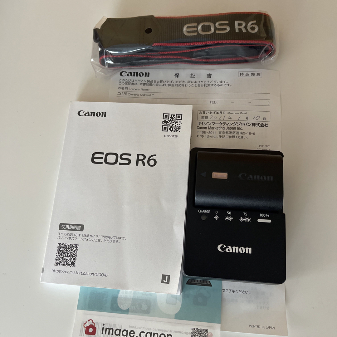 Canon(キヤノン)のCanon EOS R6 EOS R6 RF24-105 IS STM レンズキ スマホ/家電/カメラのカメラ(ミラーレス一眼)の商品写真