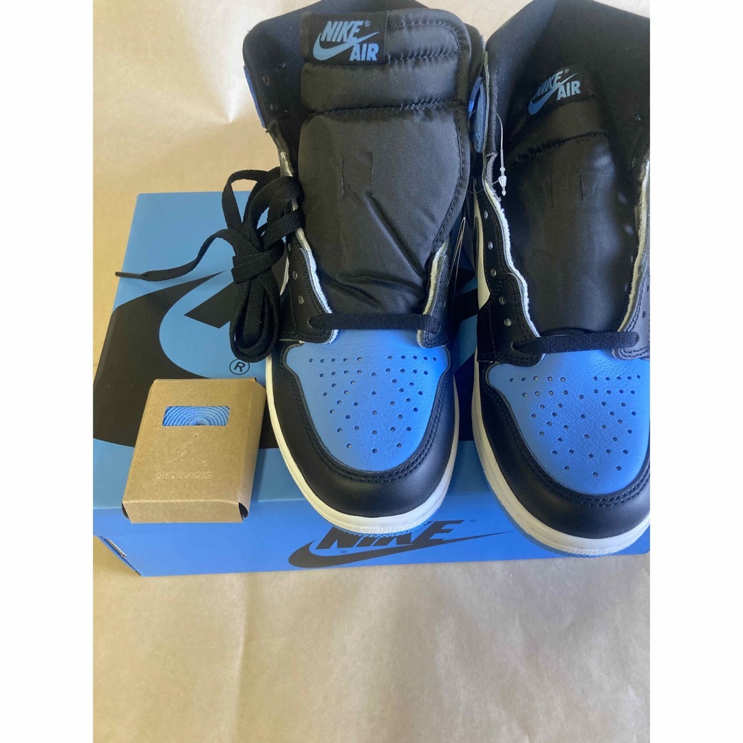 Jordan Brand（NIKE）(ジョーダン)のNikeAirJordan 1 OGUniversityBlue/UNC Toe メンズの靴/シューズ(スニーカー)の商品写真