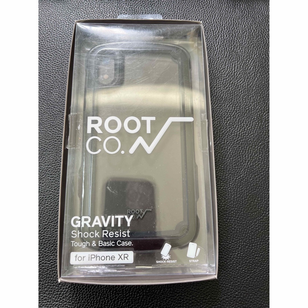 新品　ROOT CO. ルートコー　iPhoneXR用　ケース　ブラック