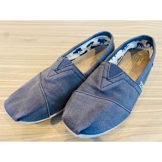 トムズ(TOMS)のトムス/TOMS スリッポン　ネイビー（レディース） (スリッポン/モカシン)