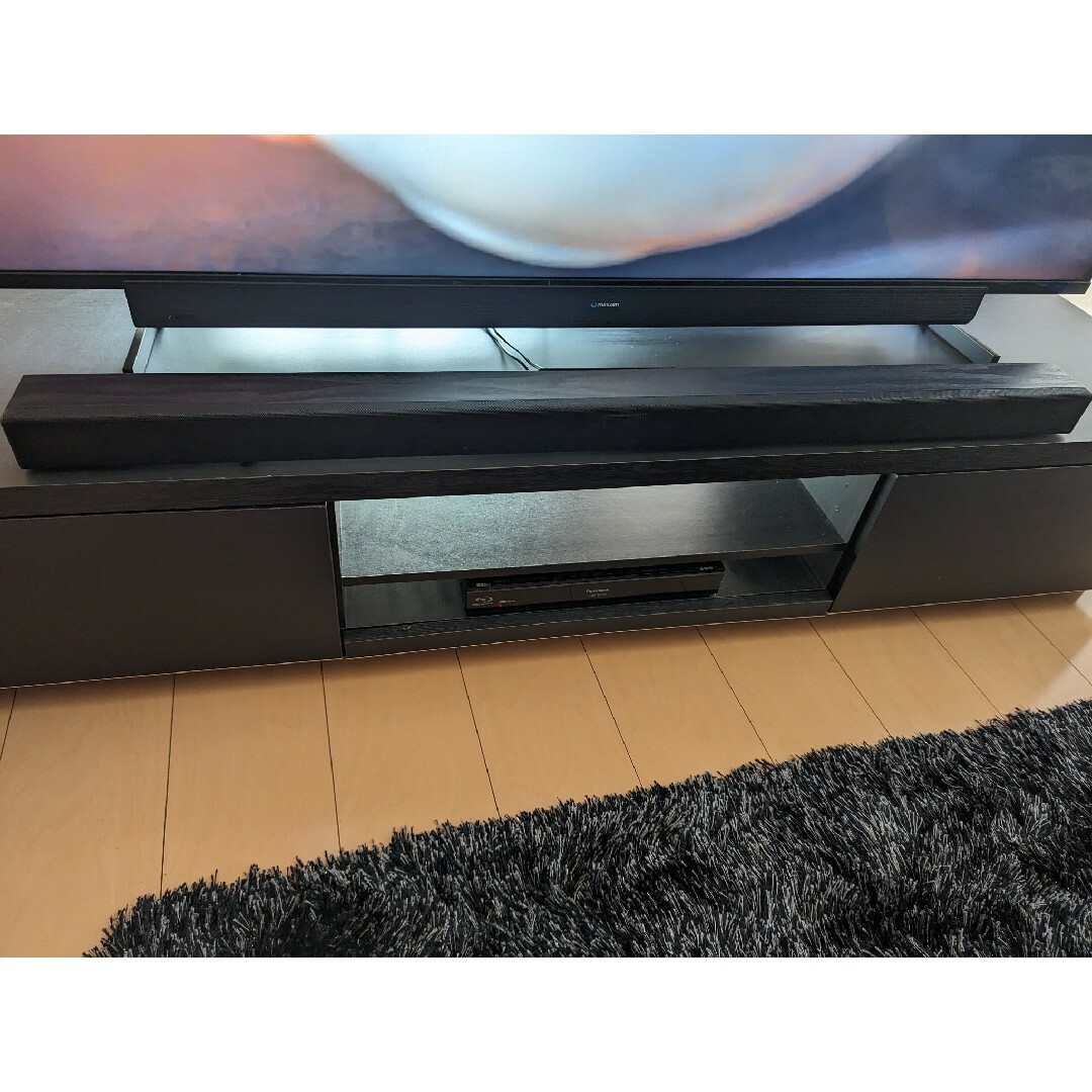 maxzen５５インチテレビ アイリスオーヤマテレビ台 ３Ｄスピーカー３点セット