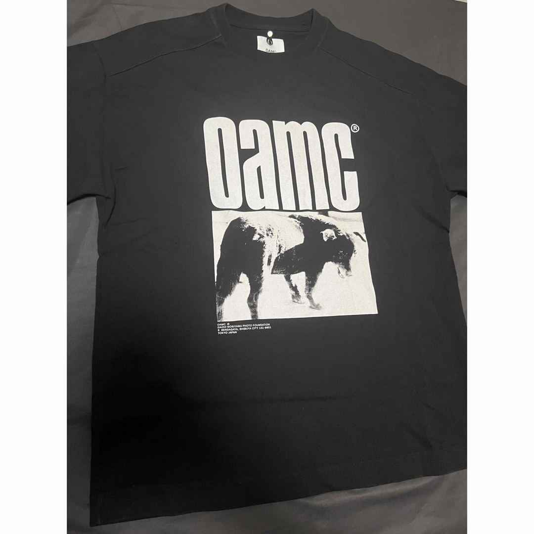 【新品】OAMC　ｘ　森山大道　フォト　Tシャツ　ブラック　Ｍ