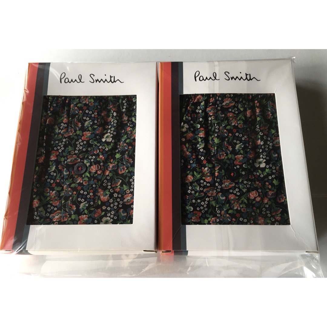 Paul Smith(ポールスミス)の【ポールスミス/Paul Smith】メンズトランクス・M・ネイビー系花柄×1枚 メンズのアンダーウェア(トランクス)の商品写真