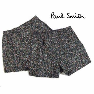 ポールスミス(Paul Smith)の【ポールスミス/Paul Smith】メンズトランクス・M・ネイビー系花柄×1枚(トランクス)