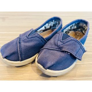 トムズ(TOMS)のトムス/TOMS スリッポン　ネイビー（キッズ） (スリッポン)