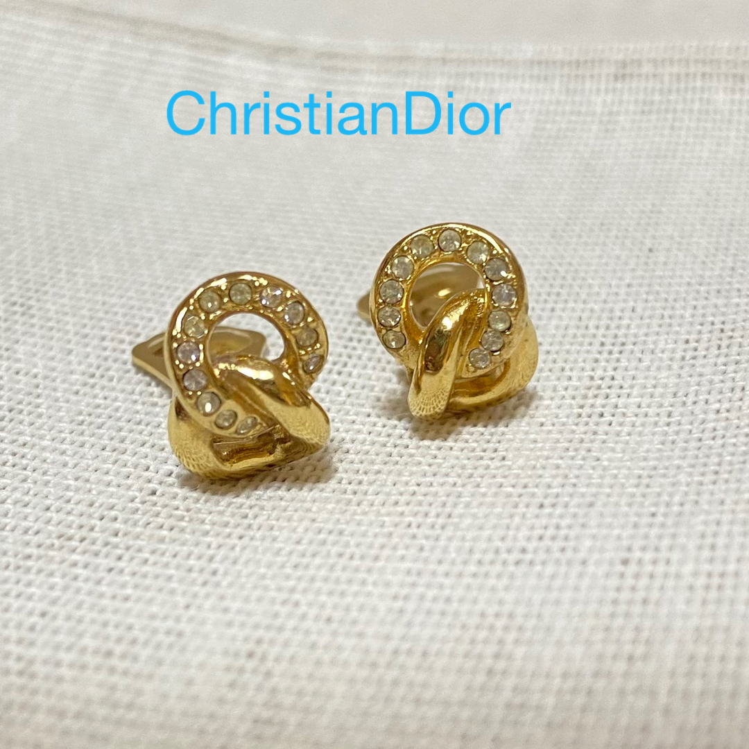 Christian Dior - 【美品！】クリスチャン・ディオール ラインストーン