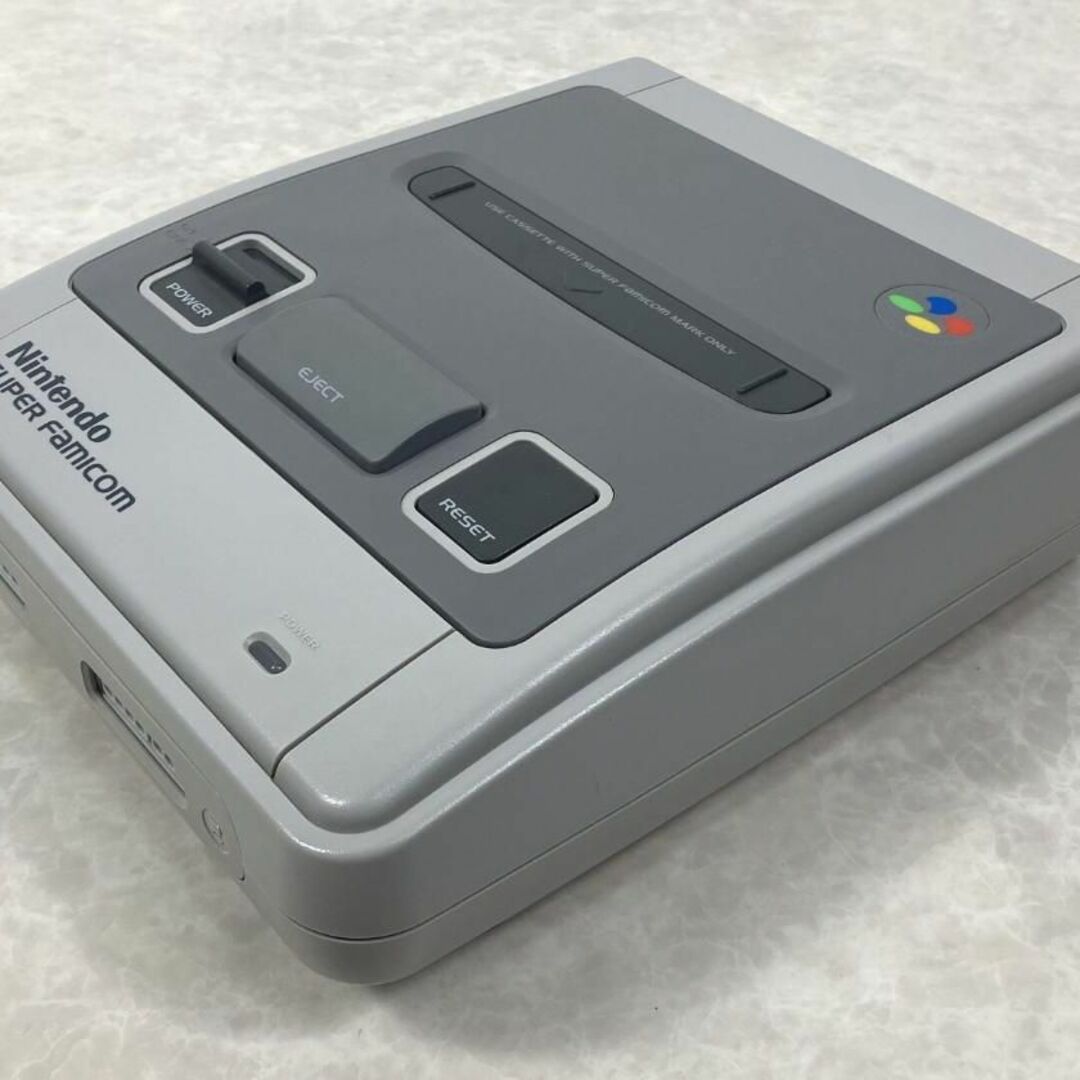 極美品 当時モノ☆スーパーファミコン 本体 附属品付き 日本製 後期 ...