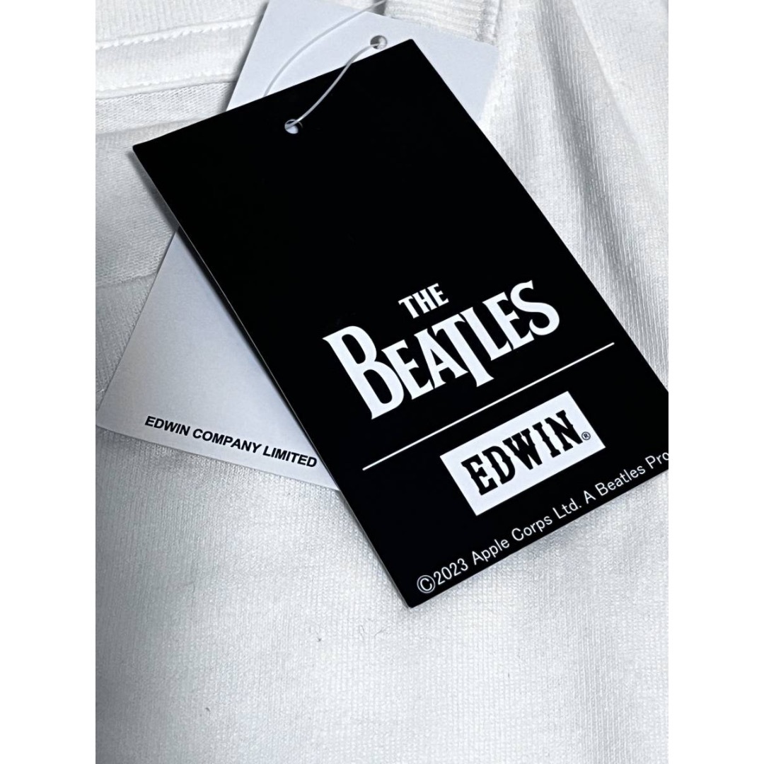 The Beatles EDWIN バンド Tシャツ XLサイズ 白色 未使用品