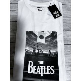 エドウィン(EDWIN)のThe Beatles EDWIN バンド Tシャツ XLサイズ 白色 未使用品(Tシャツ/カットソー(半袖/袖なし))