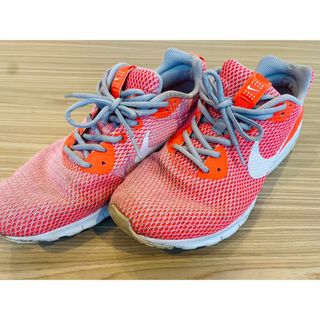 ナイキ(NIKE)のNIKE／ナイキ エアマックス　オレンジ／グレー（メンズ）(スニーカー)