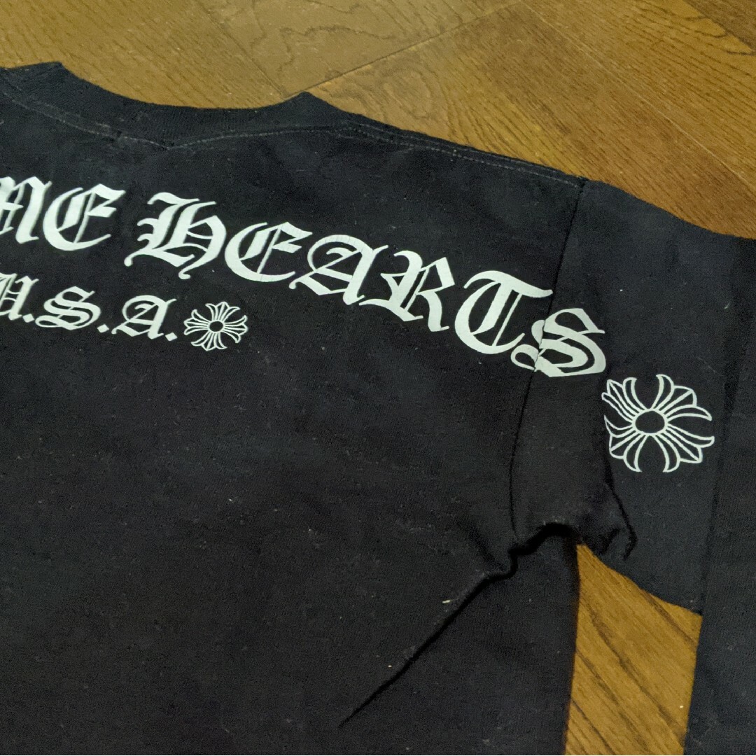 Chrome Hearts(クロムハーツ)のクロムハーツ★長袖Tシャツ★ロンT ★ブラック★Sサイズ メンズのトップス(Tシャツ/カットソー(七分/長袖))の商品写真