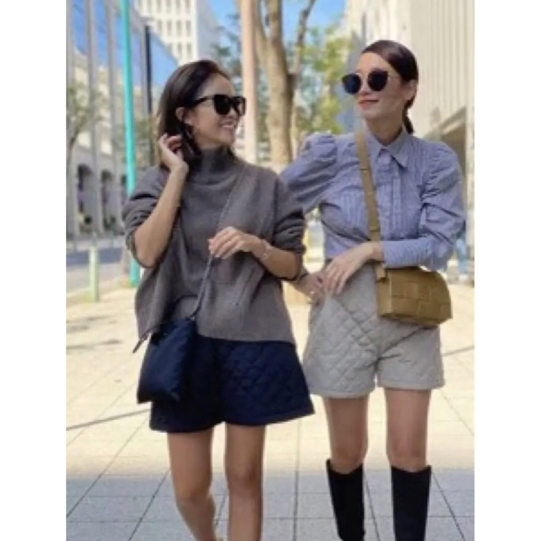 ZARA - ロージーモンスター キルティングショートパンツ ZARA - ロージーモンスター キルティングショートパンツ
