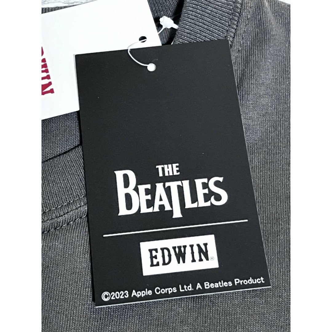 EDWIN(エドウィン)のThe Beatles EDWIN バンド Tシャツ Lサイズ 灰色 未使用品 メンズのトップス(Tシャツ/カットソー(半袖/袖なし))の商品写真