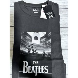 エドウィン(EDWIN)のThe Beatles EDWIN バンド Tシャツ Lサイズ 灰色 未使用品(Tシャツ/カットソー(半袖/袖なし))