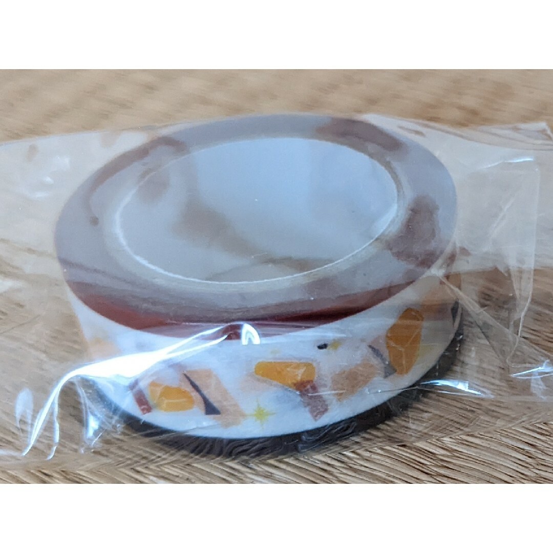 マスキングテープ クリアファイル ポーチ 黄金糖 エンタメ/ホビーのおもちゃ/ぬいぐるみ(キャラクターグッズ)の商品写真