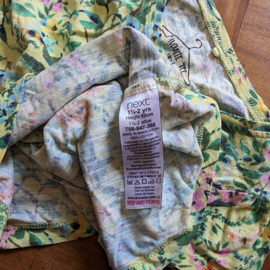 NEXT 花柄Tシャツ