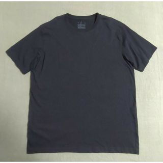 ムジルシリョウヒン(MUJI (無印良品))の無印良品 天竺編み クルーネック Tシャツ ブラック XL(Tシャツ/カットソー(半袖/袖なし))