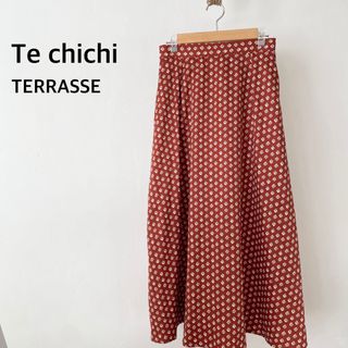 テチチ(Techichi)のTe chichi TERRASSE テチチテラス　レッド　ロングスカート(ロングスカート)