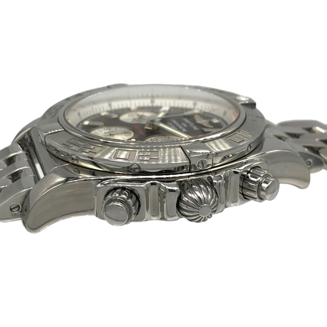 ブライトリング BREITLING クロノマット44 AB0110 ブラック SS メンズ 腕時計