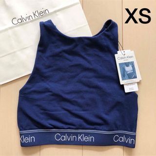 カルバンクライン(Calvin Klein)のカルバンクライン XS S ブラレット ブラ スポブラ スポーツブラ ヨガ 下着(ブラ)