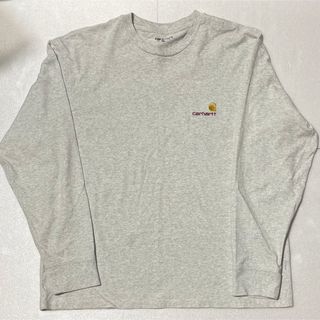 カーハートダブリューアイピー(Charhartt WIP)の【美品】 カーハート Carhartt wip 長袖Tシャツ ロンＴ(Tシャツ/カットソー(七分/長袖))