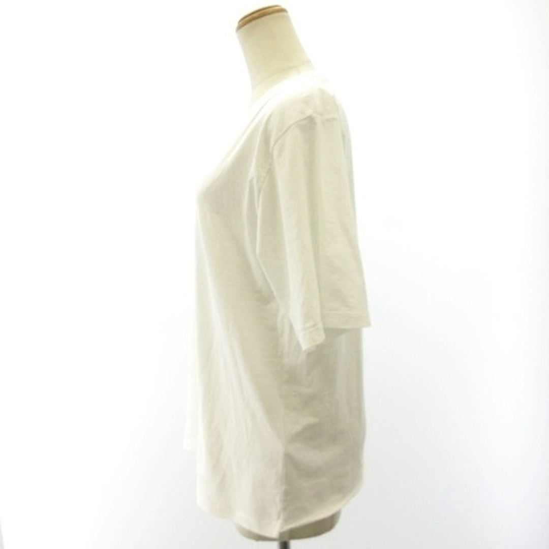 サンローラン パリ ロゴ Tシャツ 半袖 コットン ホワイト Ｍサイズ 1