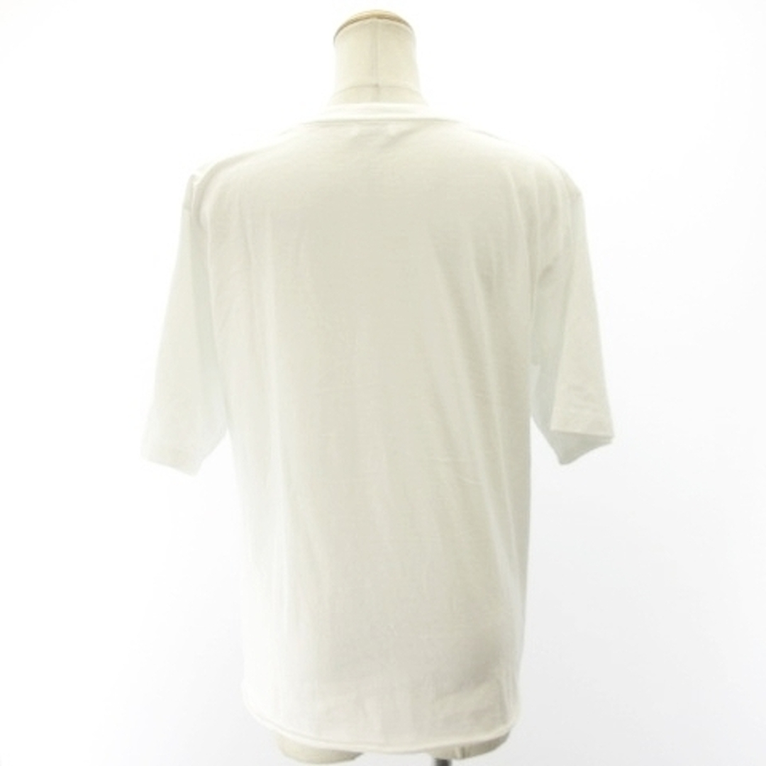 サンローラン パリ ロゴ Tシャツ 半袖 コットン ホワイト Ｍサイズ 2