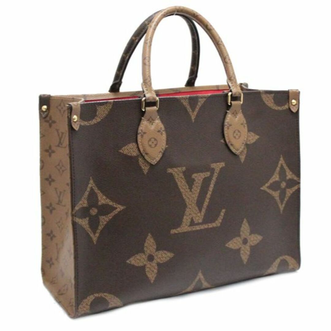 ルイヴィトン LOUIS VUITTON オンザゴーMM ハンドバッグ トートバッグ モノグラムジャイアント M45039 62380