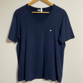 ディオールオム  633C639A3576 Vネックライン ウールTシャツ メンズ XS