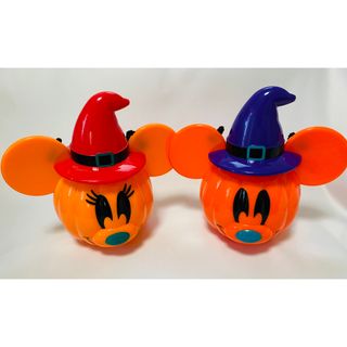 カルディ(KALDI)のDisney カルディ ハロウィン バケツ パンプキンポット ミッキー ミニー(キャラクターグッズ)