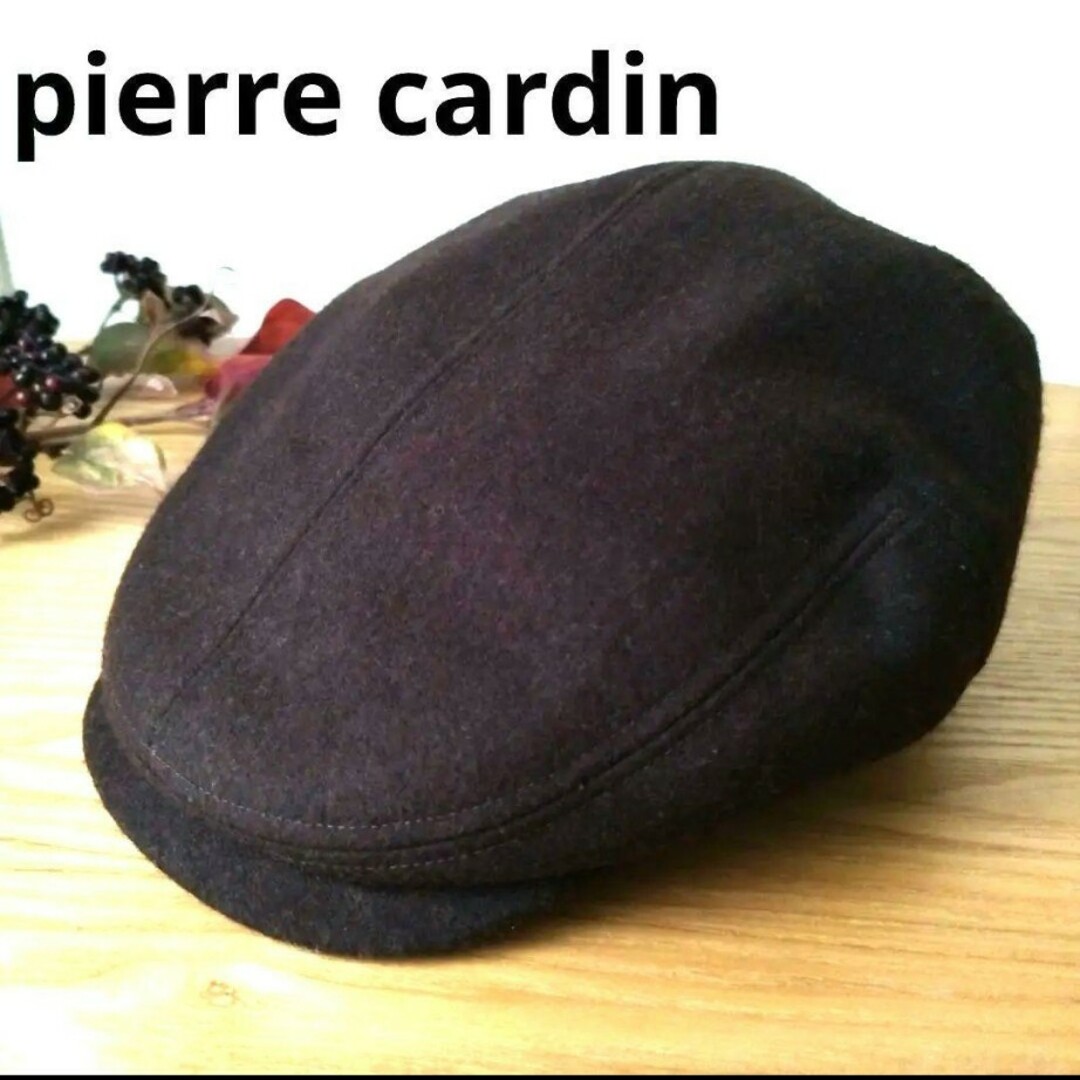 pierre cardin(ピエールカルダン)のピエールカルダン　ハンチング　帽子　ブラウン　秋　冬 メンズの帽子(ハンチング/ベレー帽)の商品写真