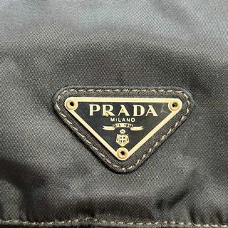 PRADA - PRADA ナイロン ショルダーバッグ ブラック 白タグ付 おでかけ