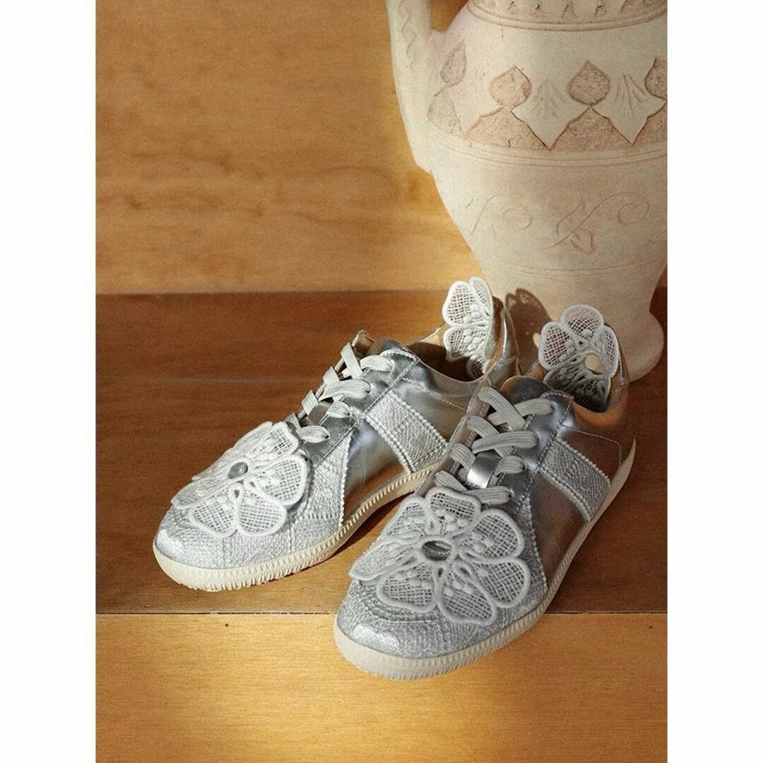 CECILIE BAHNSEN - CONP Acid Race Low-Top フラワーレース CECILIE BAHNSEN - CONP Acid Race Low-Top フラワーレース